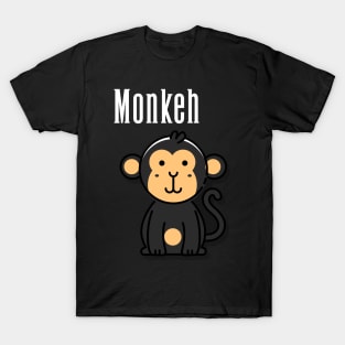 Sitting Monkeh - Time To Monkey Arround T-Shirt